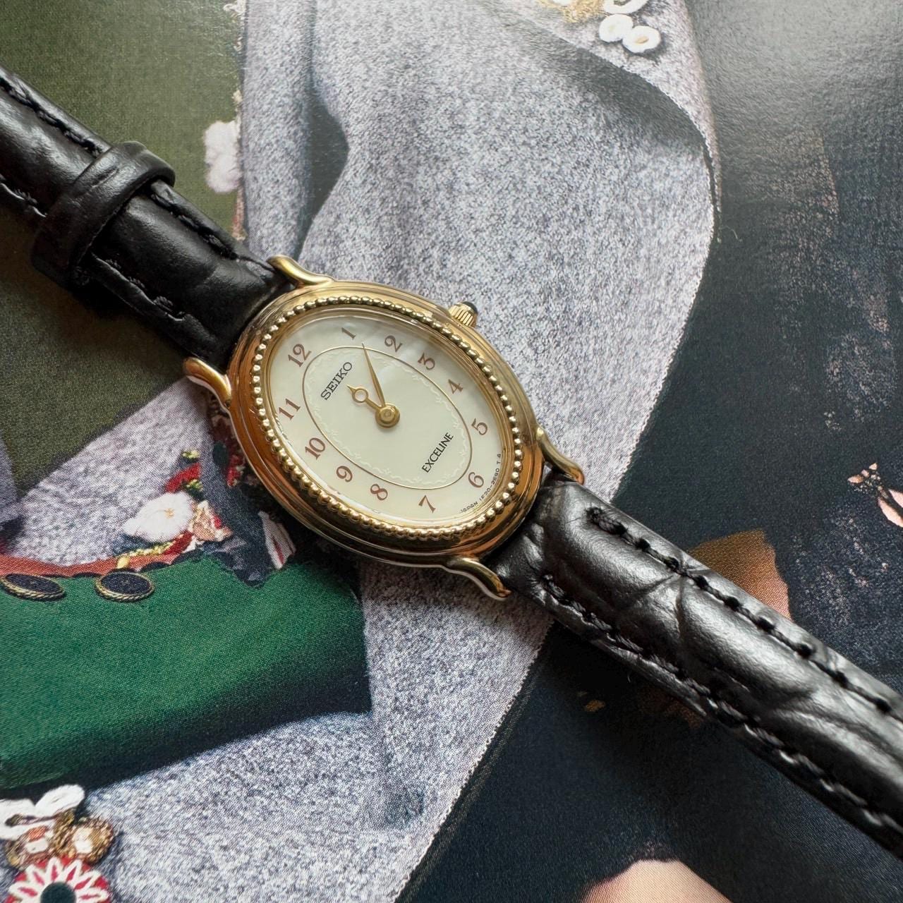 Rare Seiko vintage Watch 1F20-6A4A New Battery and New