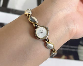 Alba Women's Vintage Watch Quartz Gold