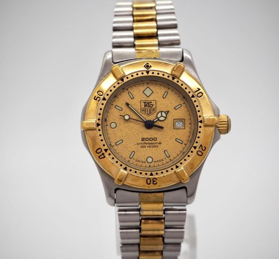 Tag Heuer Watch Professional 2000 Series 195 35mm - Etsy