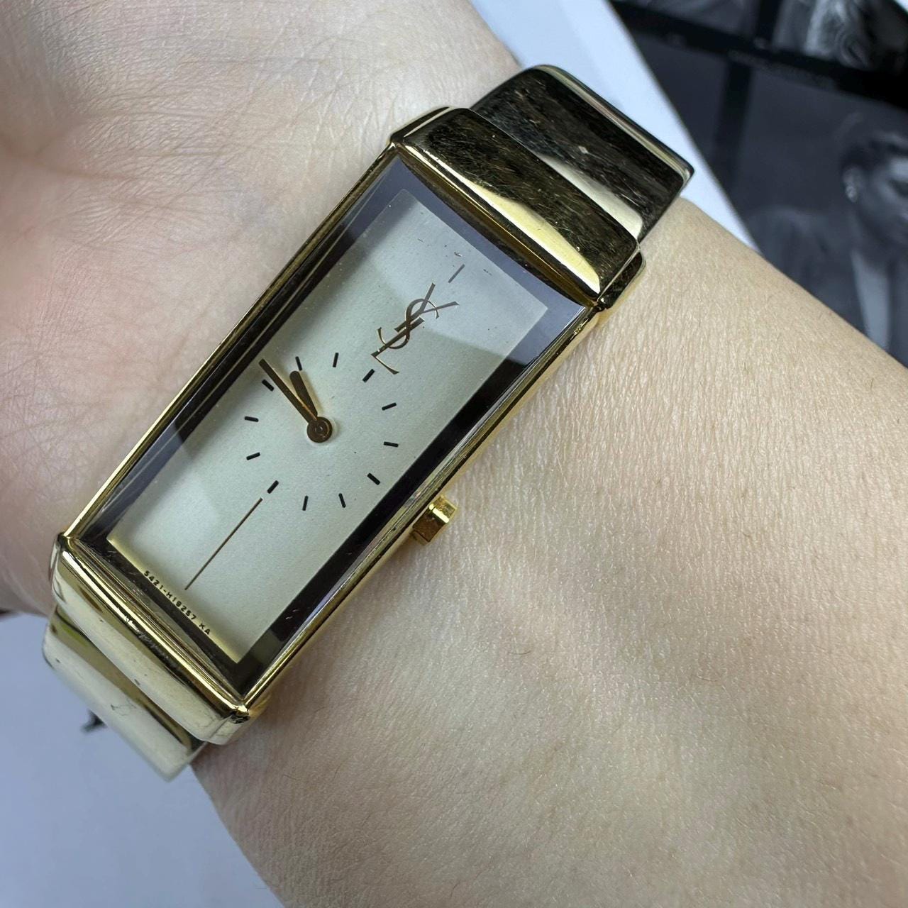 Yves Saint Laurent Gold Watches - Etsy