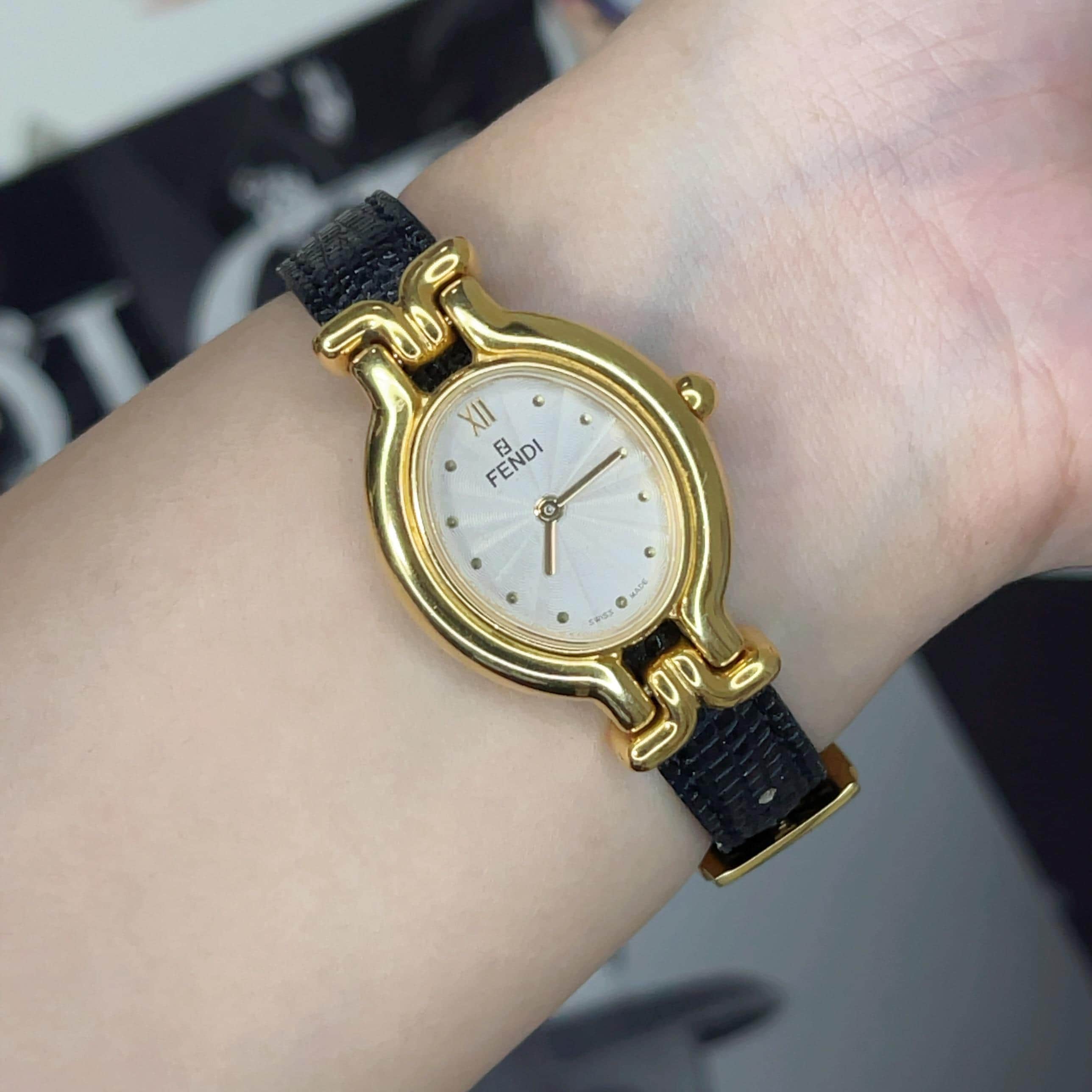 Fendi 640L Women's Vintage Watch Gold New Battery - Etsy