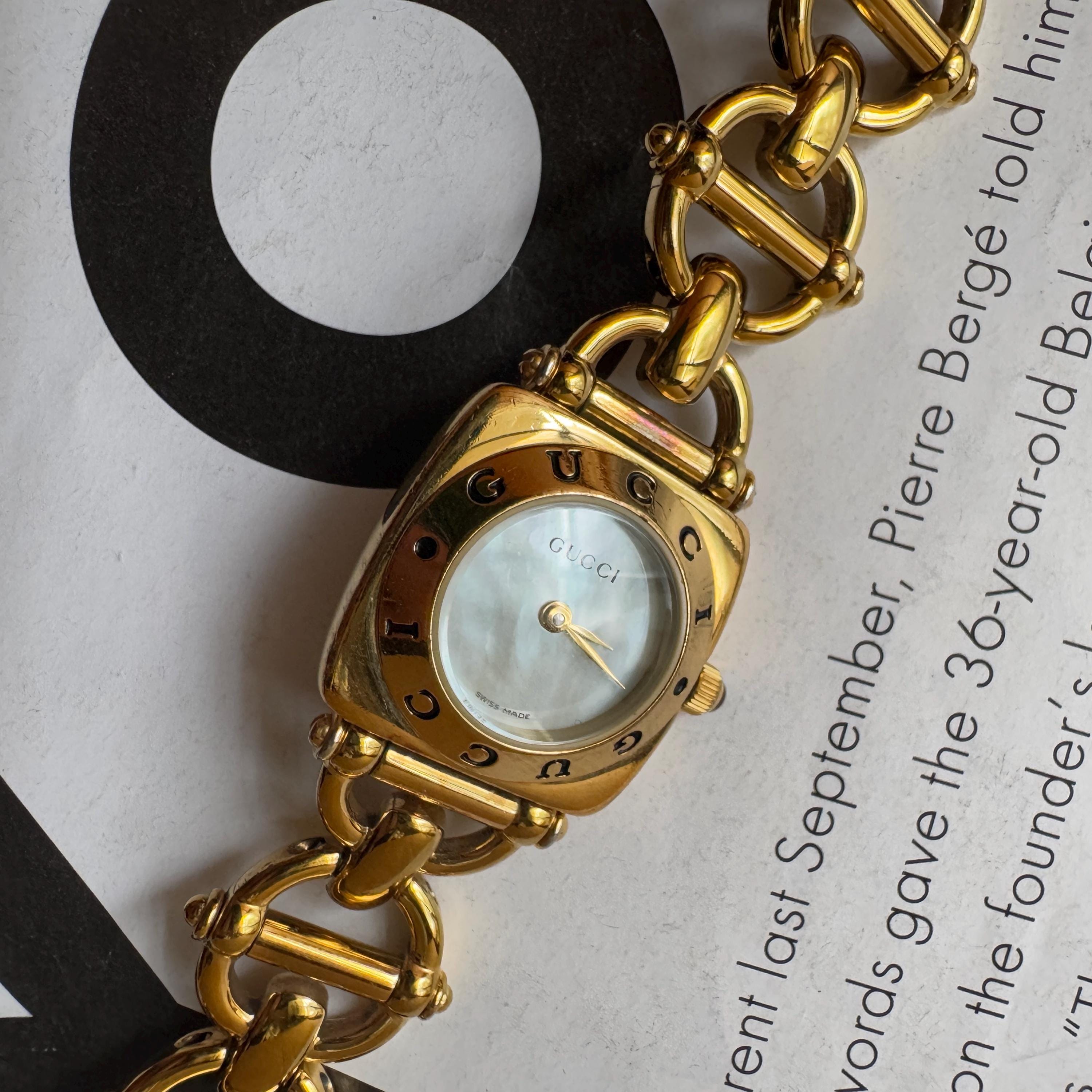 Gucci 6400L Women's Vintage Watch Gold New Battery - Etsy