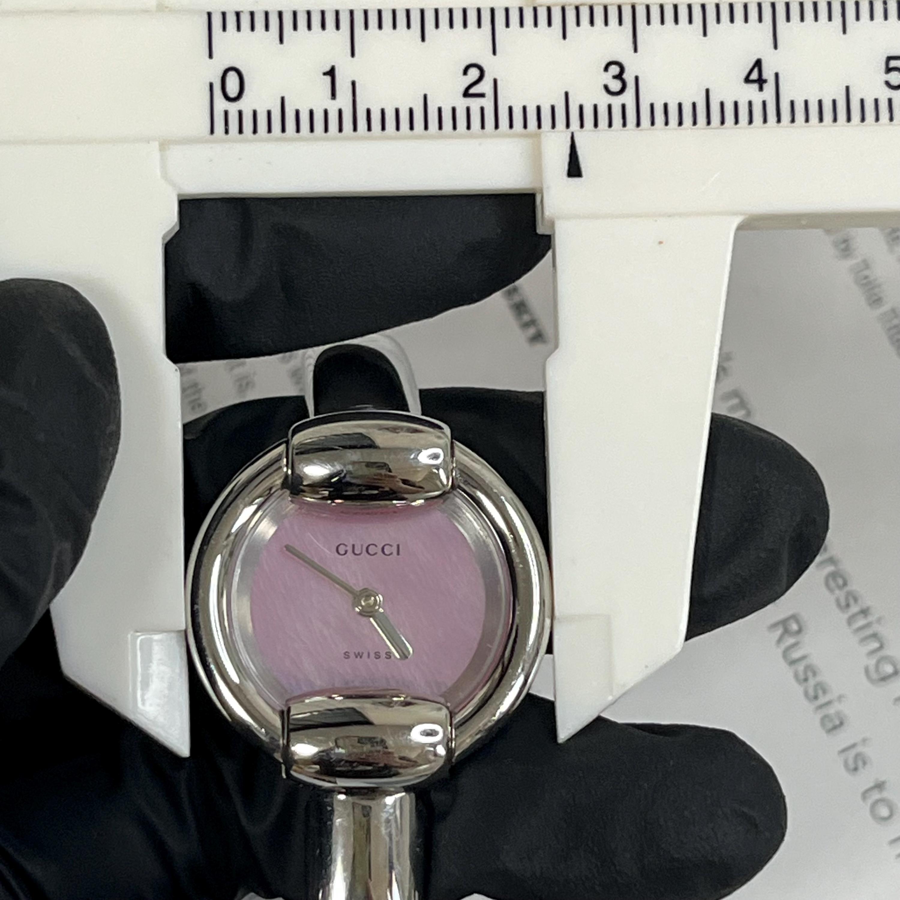 Gucci 1400L Women's Vintage Watch Silver Stainless New