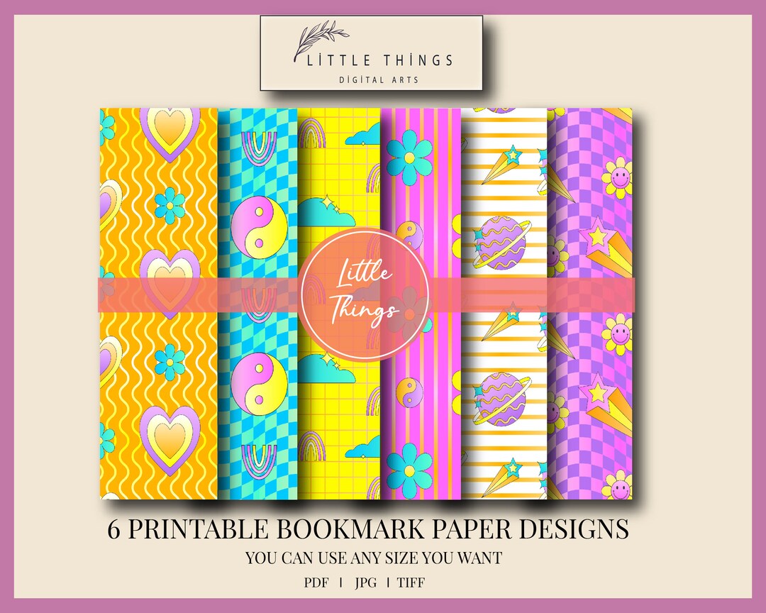 6 Funny Printable Bookmarks custom Personalized Digital Paper I Digital 6 Funny Printable Bookmarks custom Personalized Digital Paper I Digital