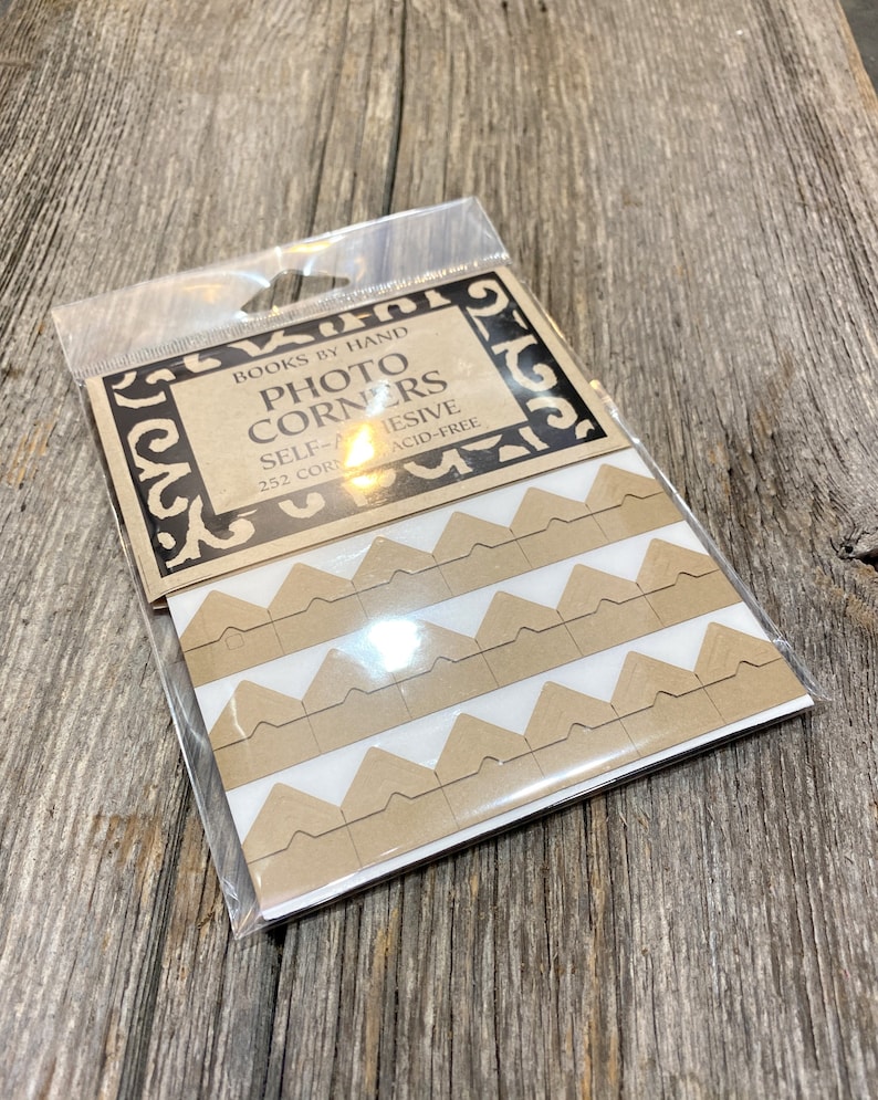 Kraft photo corners selfadhesive acidfree 252 ct. Etsy