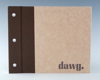 Handmade Photo Album: Dawg small