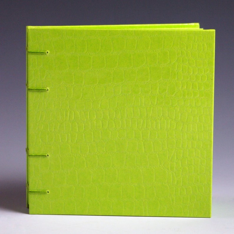 Handmade Journal Key Lime Monojournal - Etsy