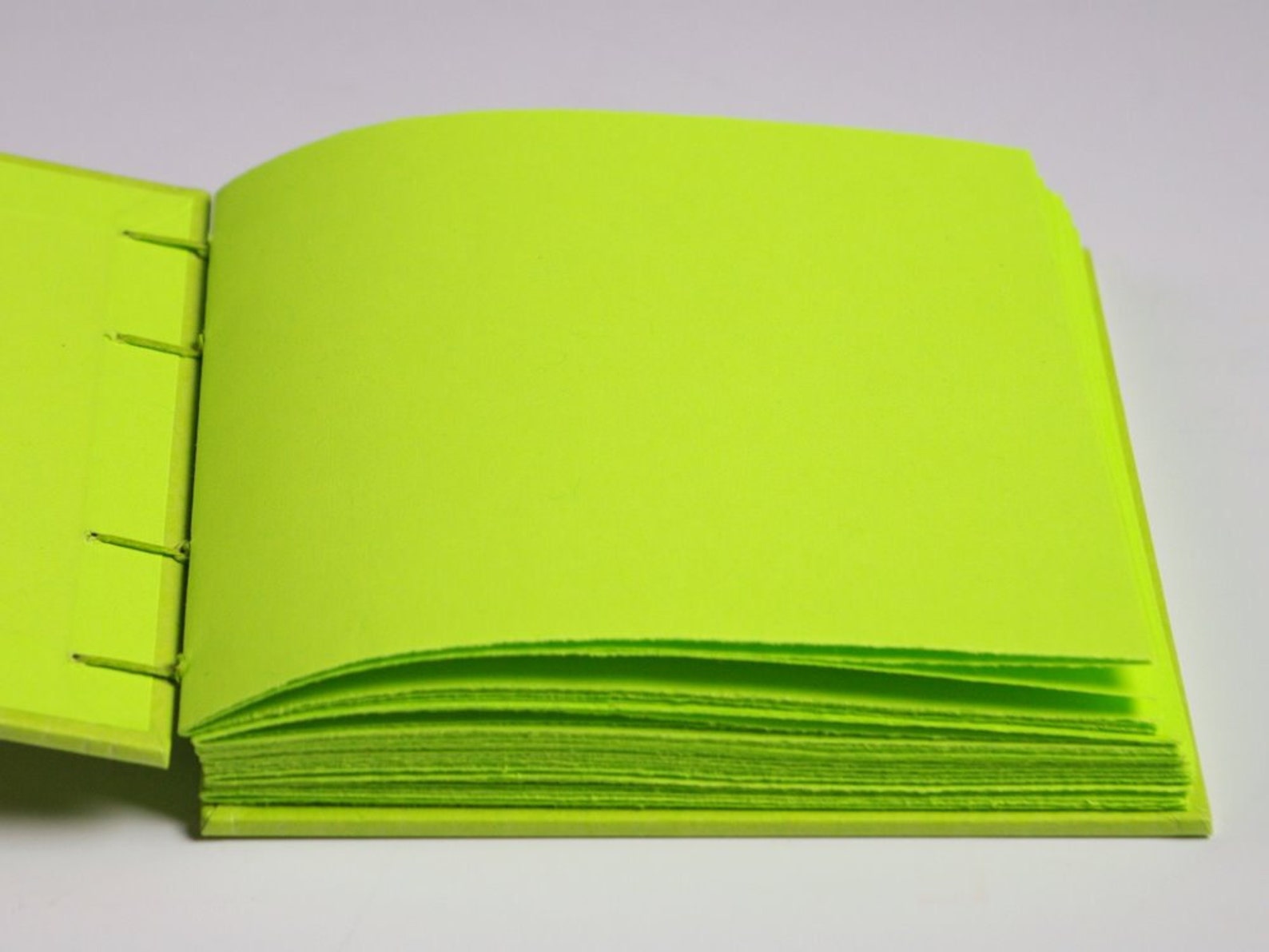 Handmade Journal Key Lime Monojournal - Etsy
