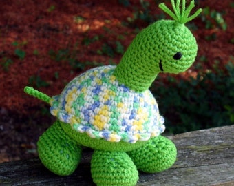 PATTERN - Tootles Turtle PDF - Crochet Amigurumi