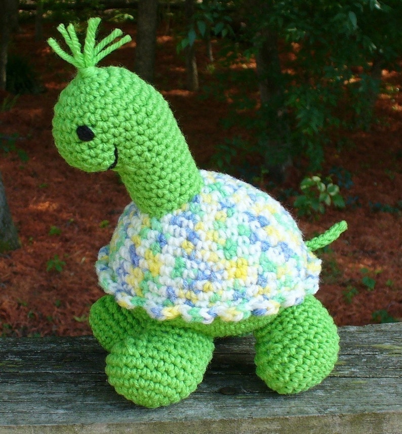 PATTERN Tootles Turtle PDF Crochet Amigurumi image 2