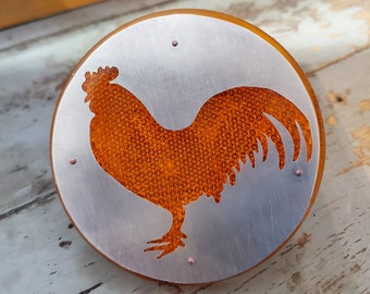 Rooster bike reflector