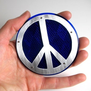 XL Peace Sign Bike Refelctor