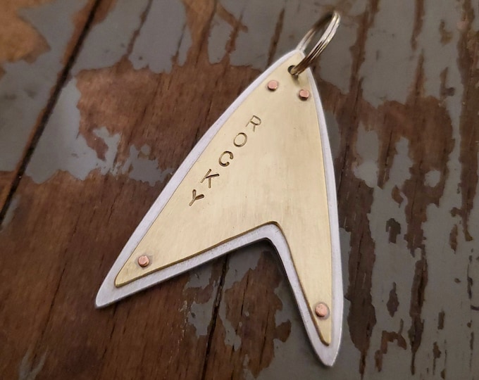 Star Tree Tag Star Trek Starfleet Pet Tag - Etsy