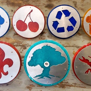 3in bike reflector of your choice