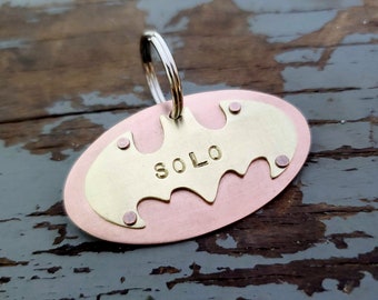 bat pet tag