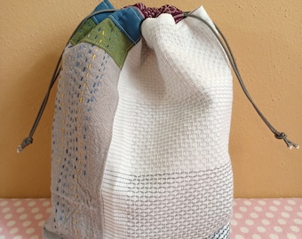 Japanese Drawstrings bag 02