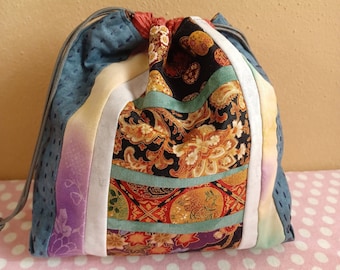 Japanese Drawstrings bag - Kimono