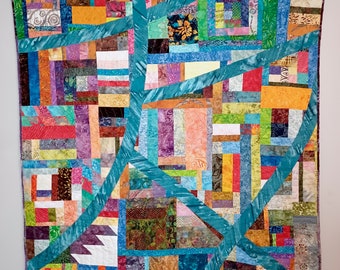 Friend - Map Quilt - 50" x 72"