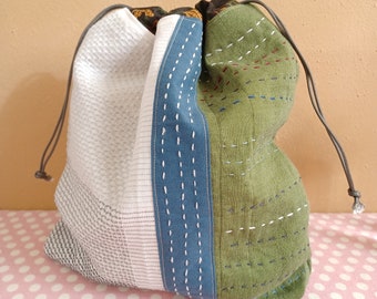 Japanese Drawstrings bag 01