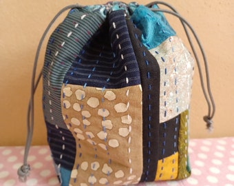 Japanese Drawstrings bag - Sato 05