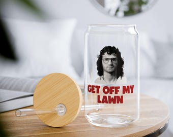 Dark Humor Murder Mug, Serial Killers 16oz Glass, Cult Leader Funny Sip Cup, Unique Halloween Gift, Creepy Drinking Tumbler