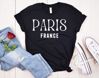 Paris France T-Shirt, Travel Lover Gift
