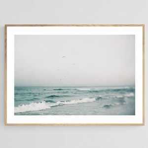 Beach Art, Ocean Photography, Ghost Birds, Siesta Key Print, Florida Photo, Beach Wall Art, Gulf Coast Art, Coastal Art Print, Beach Print
