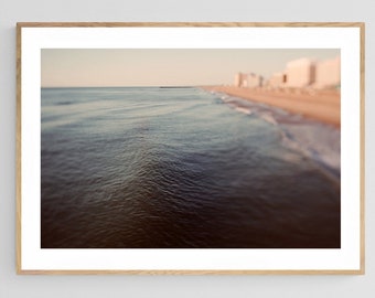 Virginia Beach Photograph, Coastal Photography, Ocean Print, Nature Photo, Virginia Beach #2, Landscape Print, Oversized Print, Wave Photo