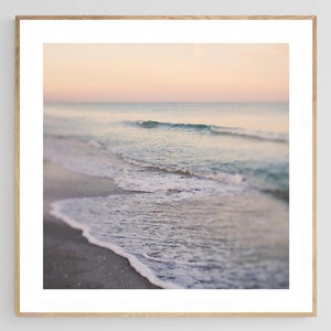 Beach Photograph, Rising Sun, Wave Print, Beach Art, Coastal Art, Florida Photo, Ocean Print, Beach Photograph, Coastal Wall Decor,Beach Art