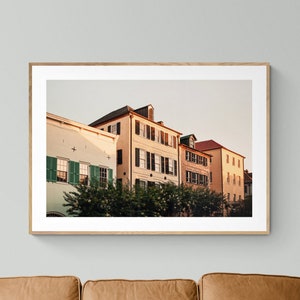 Charleston Art, South Carolina Print, Charleston Sunrise #1, Charleston Photograph, Architecture Photo, Oversized Wall Art, City Print, Bock