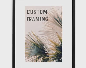 Natural Wood Frame, White Matting, Custom Framing, Framed Print, Framing, Matting, Framed Photograph, Framed Art, Bock, Professional Framing