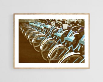 Bicycle Photograph, Bike Art, Mackinac Island Art, Travel Photography, Cycle 3, Fine Art Photograph, Bike Print, Oversized Art Print, Bock