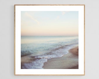 Beach Photograph, Coastal Decor, Fine Art Landscape, Ocean Photography, Florida Art Print, Tidal, Beach Print, Nautical Decor, Seaside Art