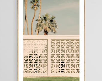 Mid-Century Architecture Photograph, Palm Springs Art Print,Mid-Century Modern House, Mid-Century Modern Photo, Palm Springs, California Art