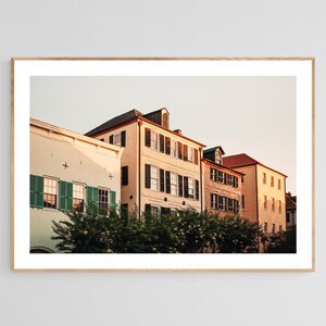 Charleston Art, South Carolina Print, Charleston Sunrise #1, Charleston Photograph, Architecture Photo, Oversized Wall Art, City Print, Bock