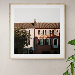 Charleston Art, South Carolina Print, Charleston Morning #1, Charleston Photograph, Architecture Photograph, Oversized Art, Charleston Print