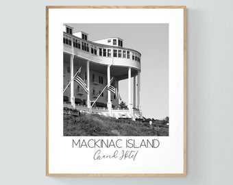 Limited Edition Art, Mackinac Island Art, Grand Hotel Print, Mackinac Island Photograph, Mackinaw Art, Michigan Decor, Michigan Photograph