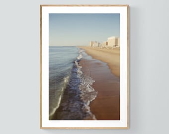 Virginia Beach Photograph, Coastal Photography, Ocean Print, Nature Photo, Virginia Beach #1, Landscape Print, Oversized Print, Wave Photo