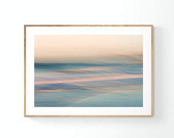 Beach Print, Nature Photography, Abstract Photograph, Oversized Wall Art, Florida Photograph, Ocean Art, Seaside Photograph, Coastal Art