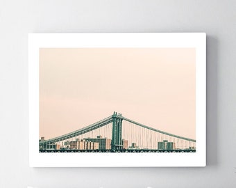 New York Photograph, New York Bridge Art, Bridges Of NYC Part 2, Fine Art Photograph,  New York City Print, Oversized Print, Minimalist Art