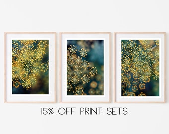 Botanical Print Set - Sale Prints - Save 15% - Kitchen Art - Floral Photography - Food Photograph -  Food Art - Herb Print - Kitchen Print