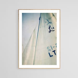 Nautical Decor, Sailboat Art, Sail 2, Nautical Print, Ocean Art, Sailboat Print, Fine Art Photograph, Alicia Bock, Oversized Art Print