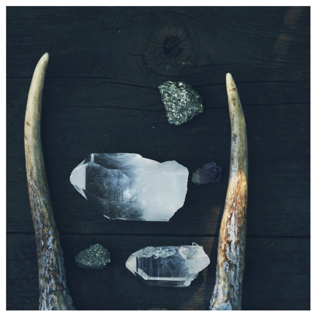 Rustic Decor, Rustic Art, Crystal Print, Crystal Art, Nature