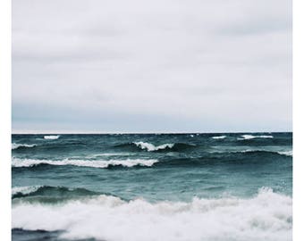 Fine Art Photograph - Nature Photograph - Ocean Art - Summer Print - Lake - Turquoise Sea #3- Beach Photograph - Home Decor - Nautical Decor