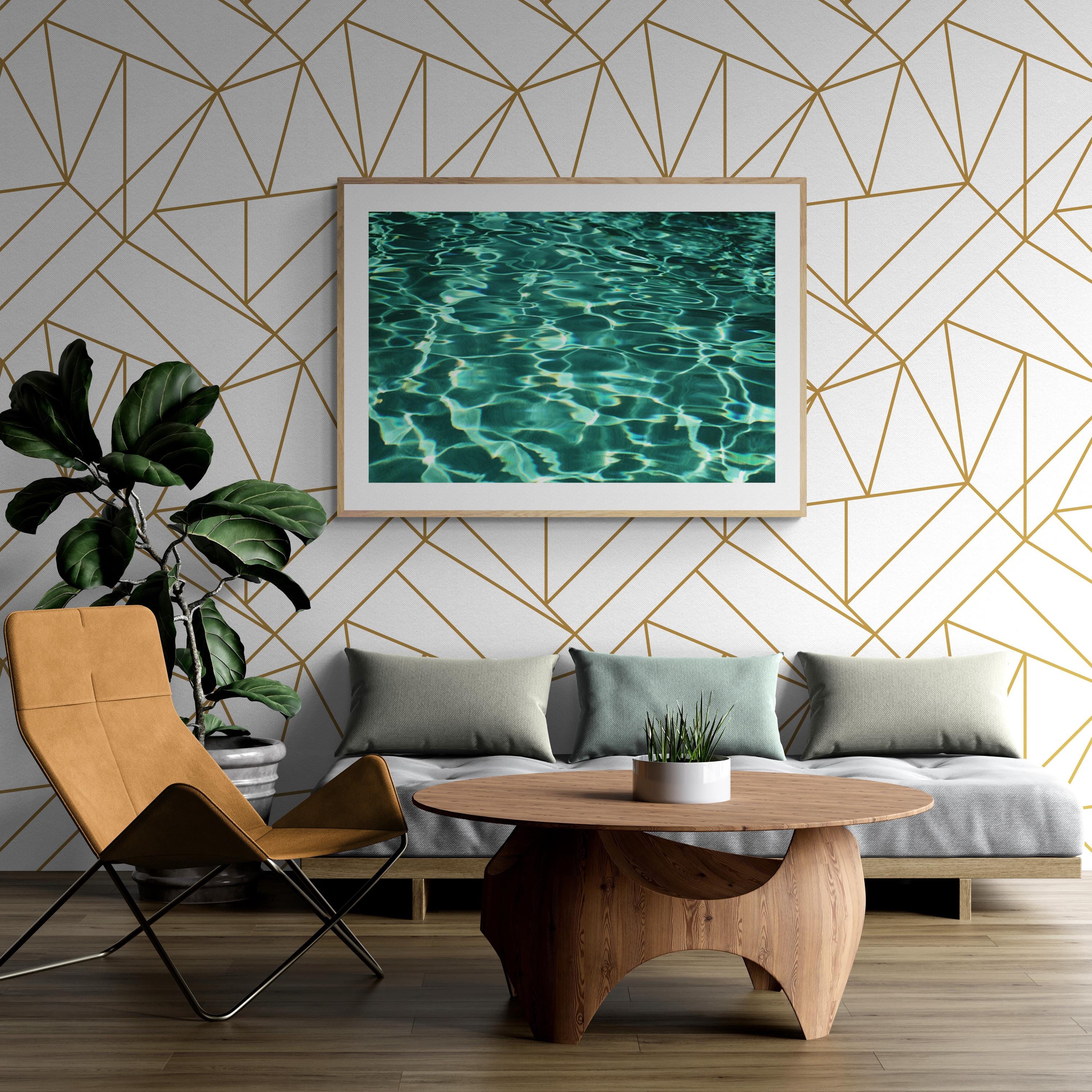 Abstract Swimming Pool Print, Pool Art, Refresh, Landscape Photograph ...