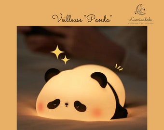 Luce notturna Panda Silicone Bambino Adulto Luce soffusa Compleanno Regalo di Natale