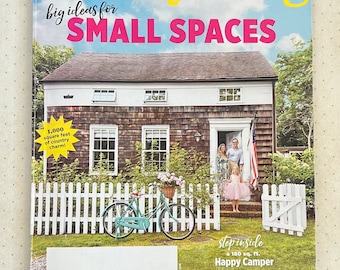 April 2018 Country Living, lifestyle magazine, vintage decorating ideas, spring decorating, spring recipes