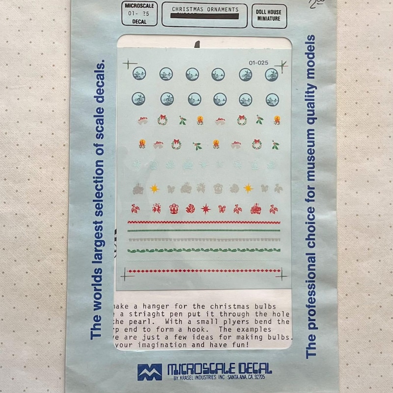 Microscale Decale Microscale Decals - Etsy