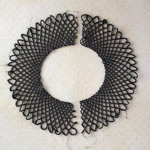 Vintage beaded collar, beaded cuffs, hand beaded,