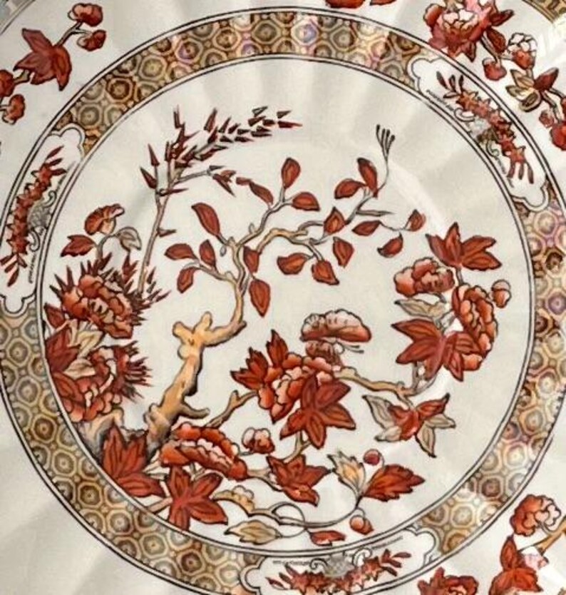 Copeland Spode England India Tree Saucer, Trinket Dish, China